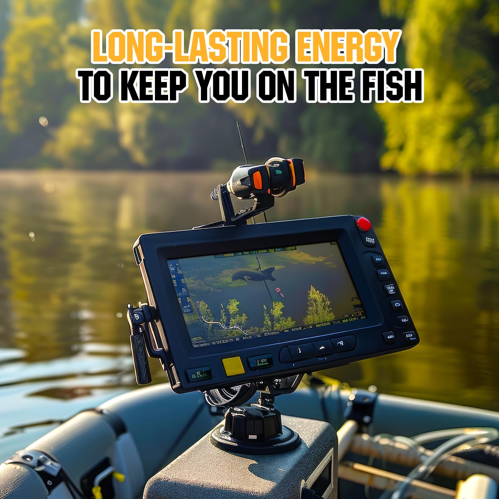 ECO-WORTHY 12V 20Ah LiFePO4 Lithium Battery, 4000+ Deep Cycle Rechargeable Battery with BMS for Fish Finder, Ham Radio, Solar System, Outdoor Camping - Image 5