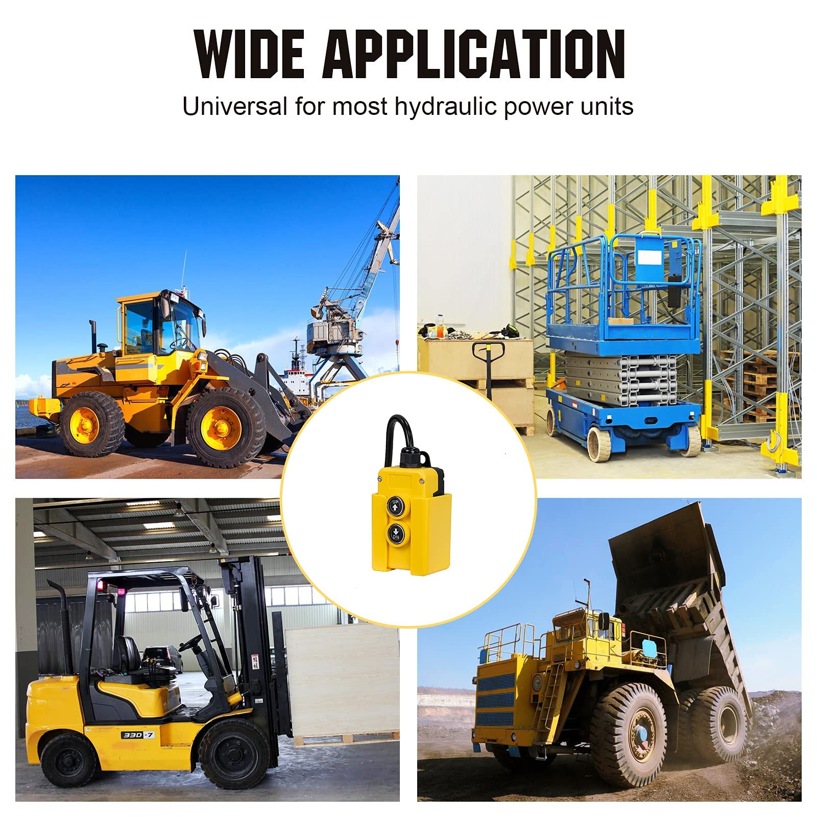 ECO-WORTHY 4 Wire Dump Trailer Remote Control Switch for Hydraulic Pump 12V DC for Lift Winch Dump Bed - Image 6